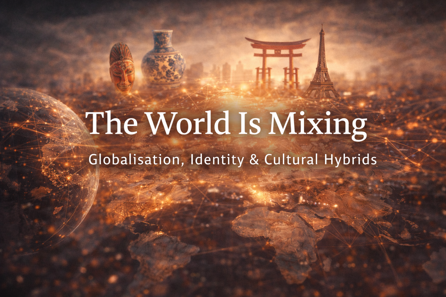 Globalisation reshaping identity and creating cultural hybrids