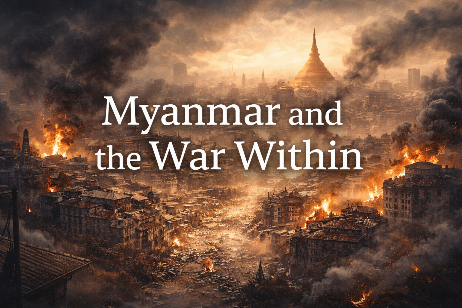 Myanmar’s internal war and fragmentation of state authority