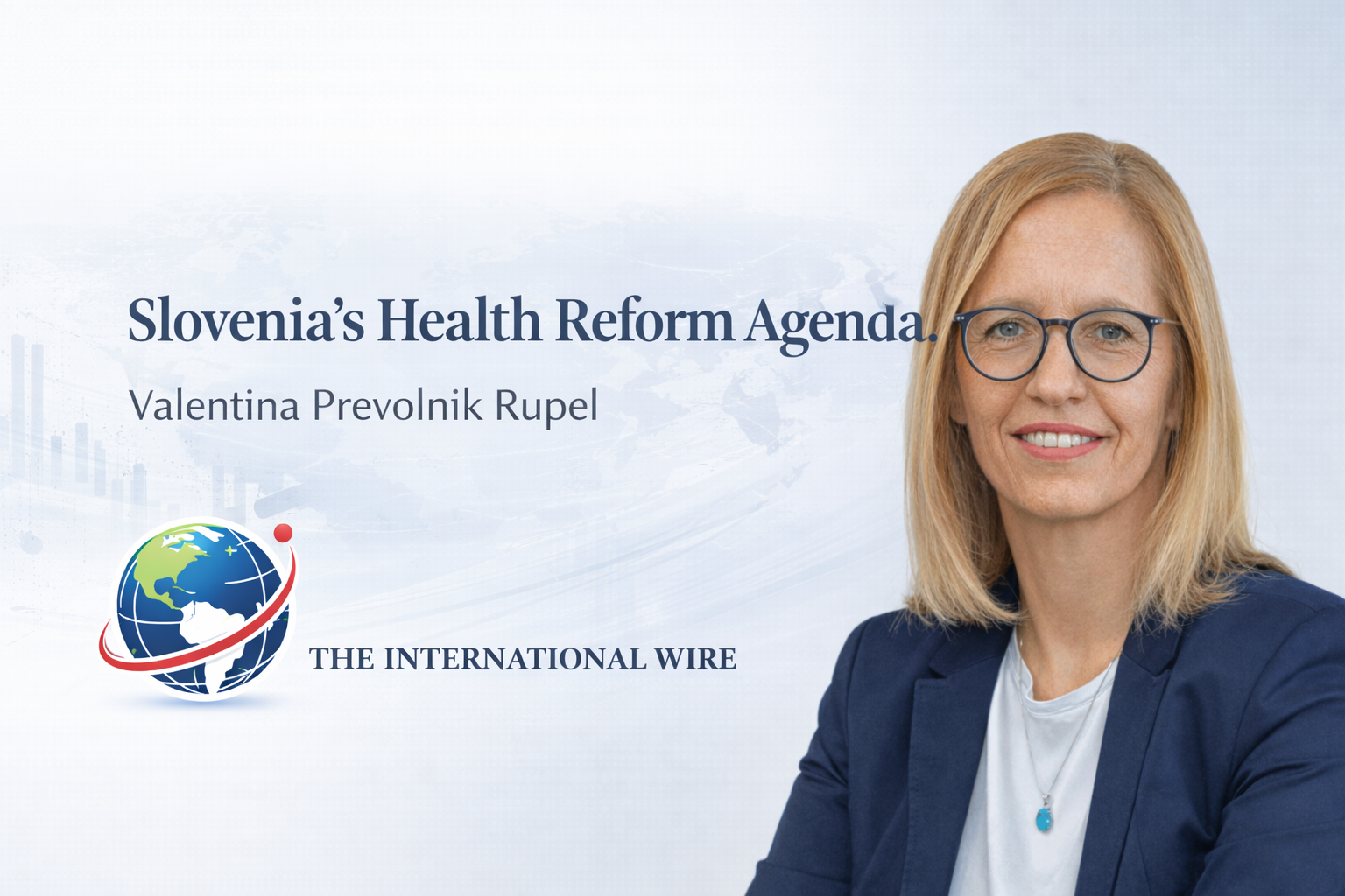 Valentina Prevolnik Rupel Slovenia health reform interview banner