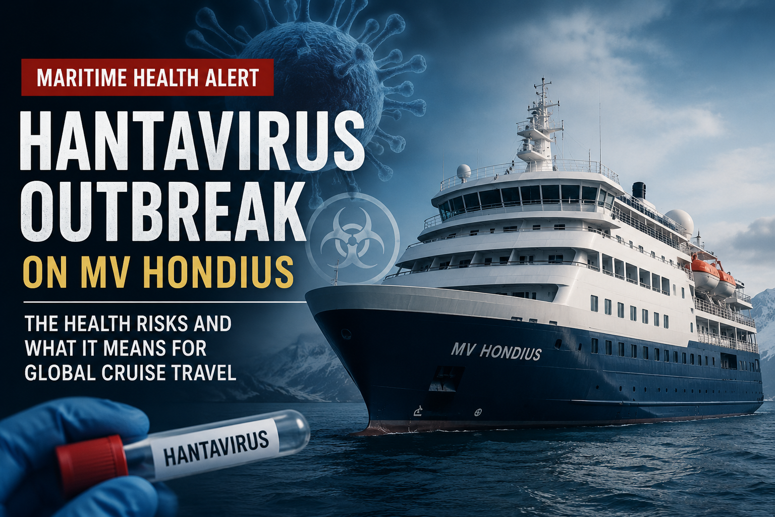MV Hondius cruise ship linked to hantavirus outbreak and maritime health concerns